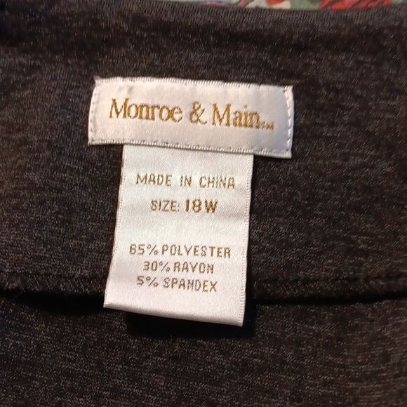 NWOT Monroe and Main Colorblock Knit Dress, Career Professional,  Plus Size - Picture 9 of 11